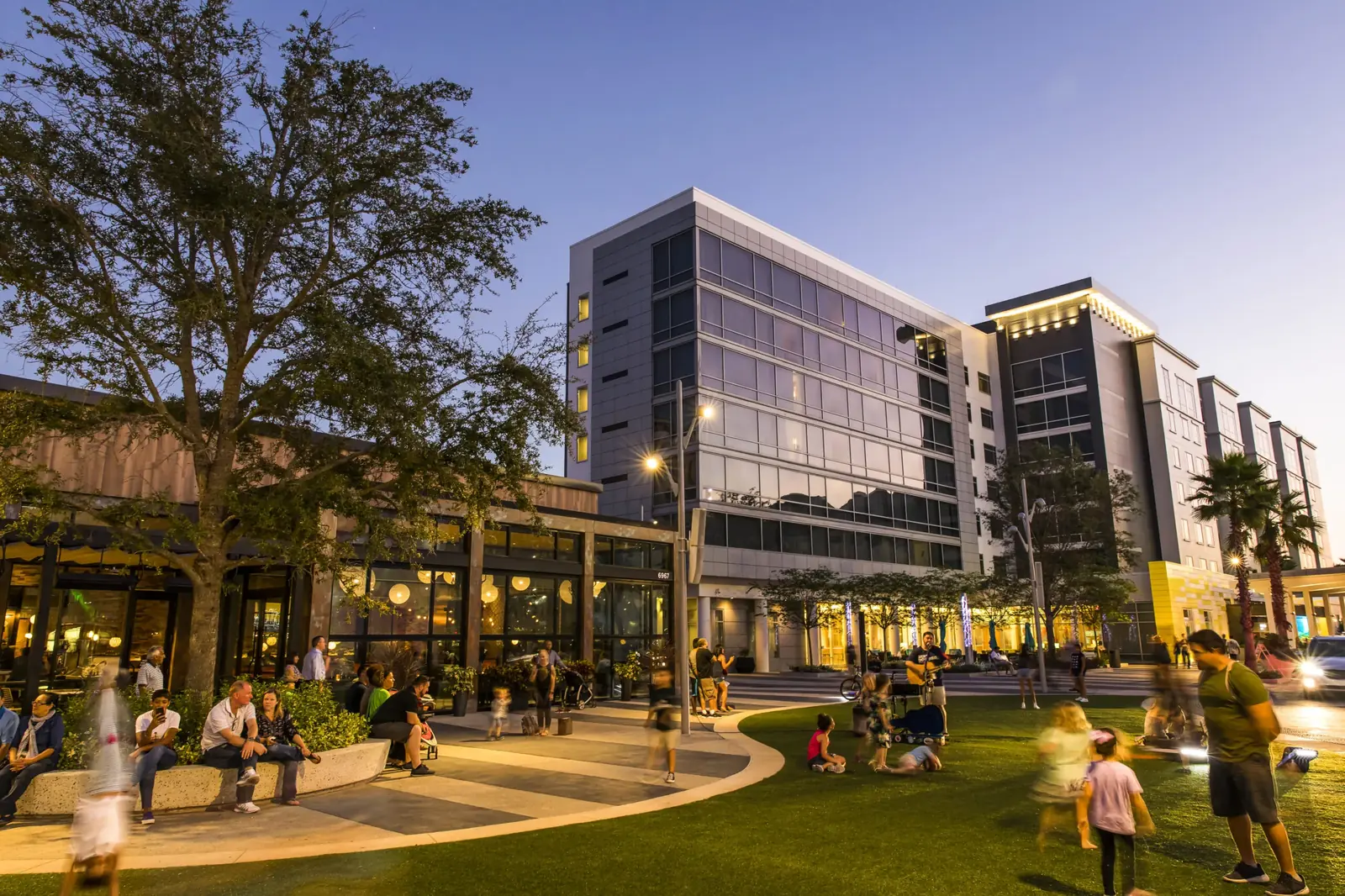 Lake Nona Town Center community events and gathering area in Orlando