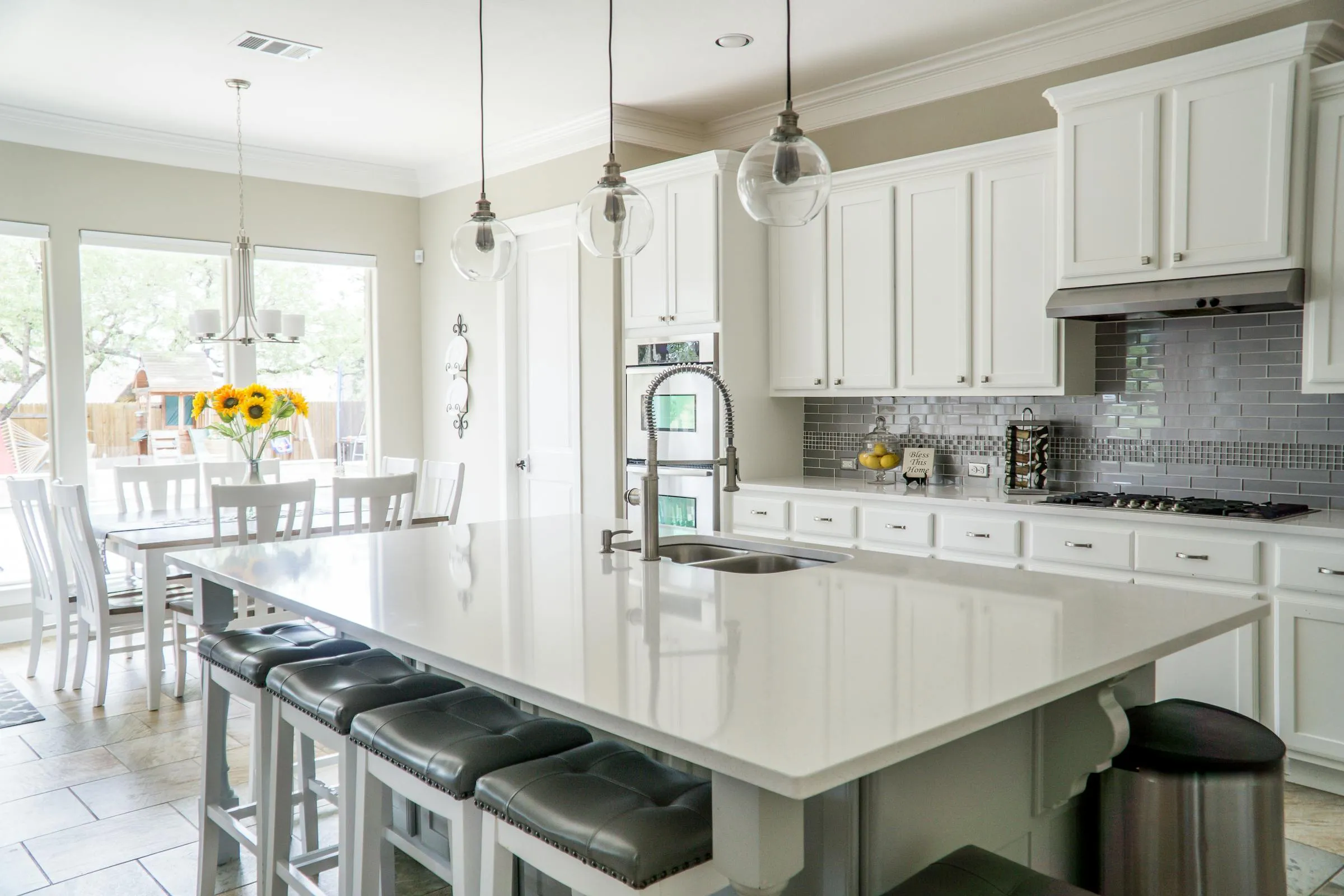 Luxury kitchen interior in an Orlando home