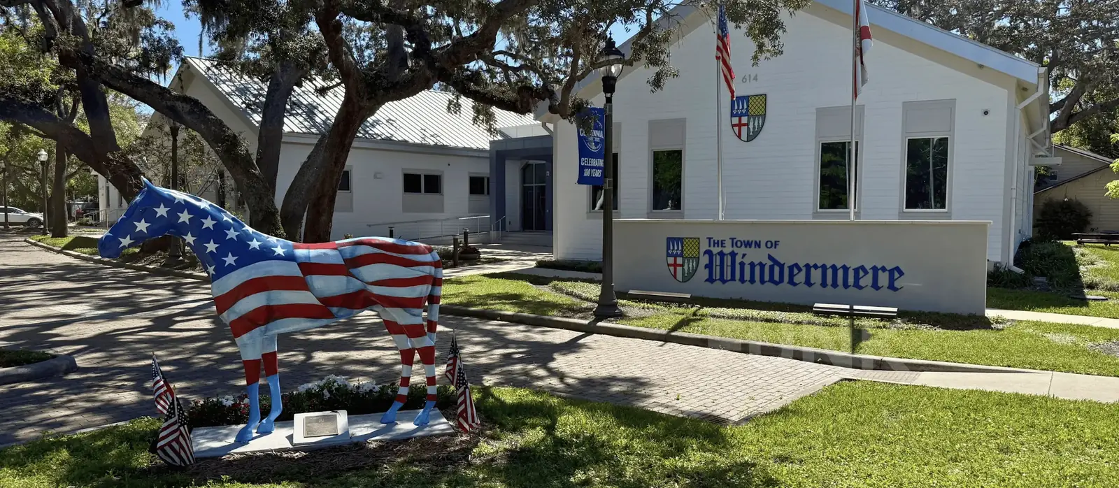 Welcome to Windermere Florida sign