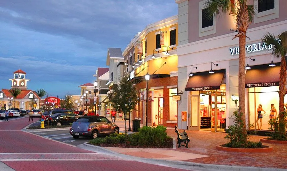 Winter Garden Village shopping and dining in Winter Garden Florida